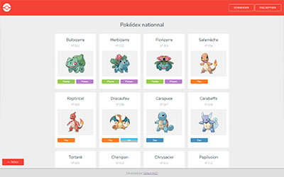 laravel pokedex